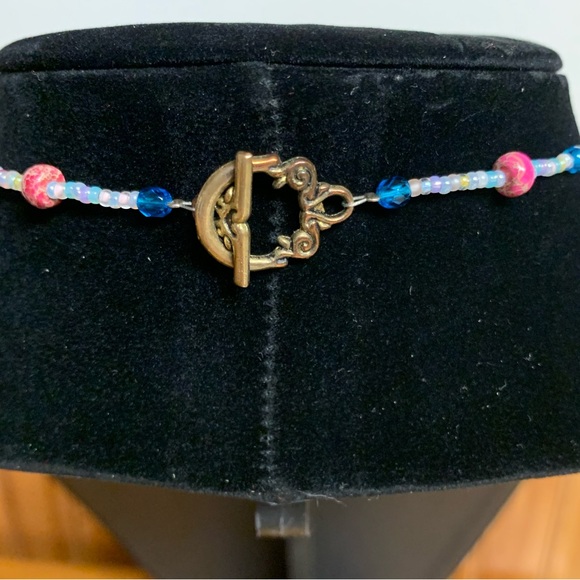 *CUSTOM* Final Price upcycled Betsy Johnson Unicorn choker necklace - Picture 6 of 7